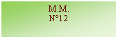 Zone de Texte: M.M.N12