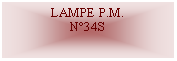 Zone de Texte: LAMPE P.M.N34S